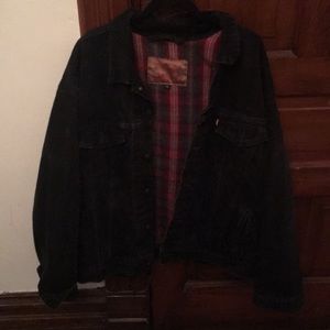 Vintage black denim jacket